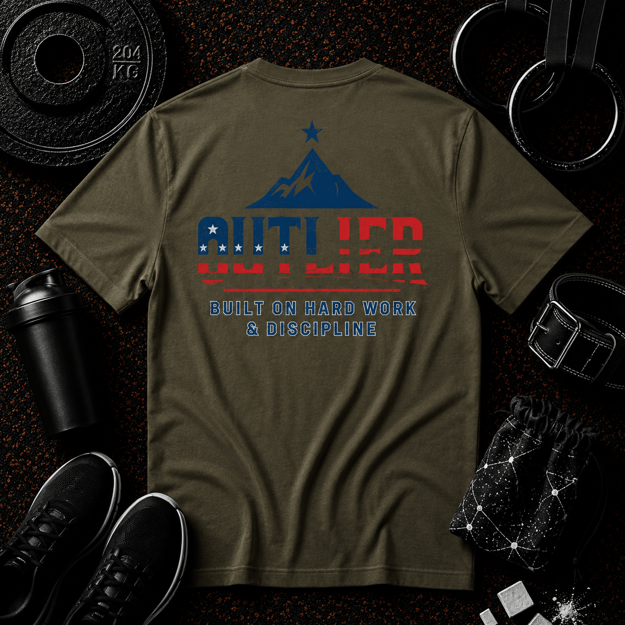 PATRIOTIC OUTLIER 4TH OF JULY EDITION - Discipline Over Motivation 24/7