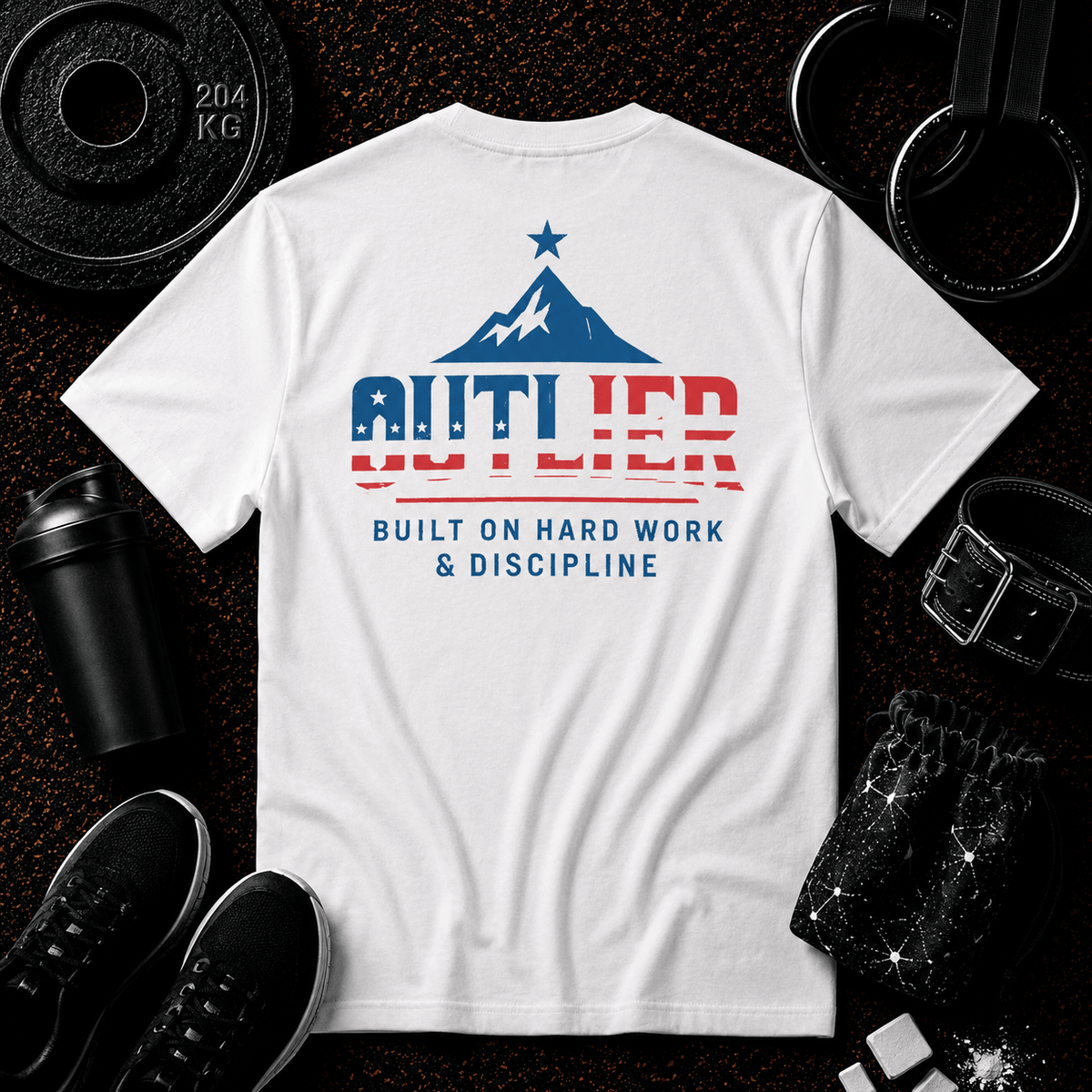 PATRIOTIC OUTLIER 4TH OF JULY EDITION - Discipline Over Motivation 24/7