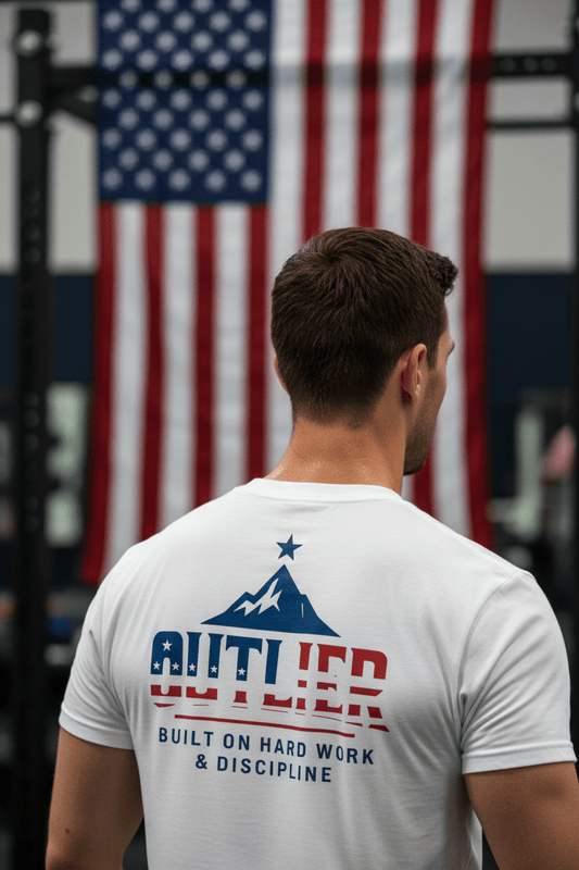 PATRIOTIC OUTLIER 4TH OF JULY EDITION - Discipline Over Motivation 24/7
