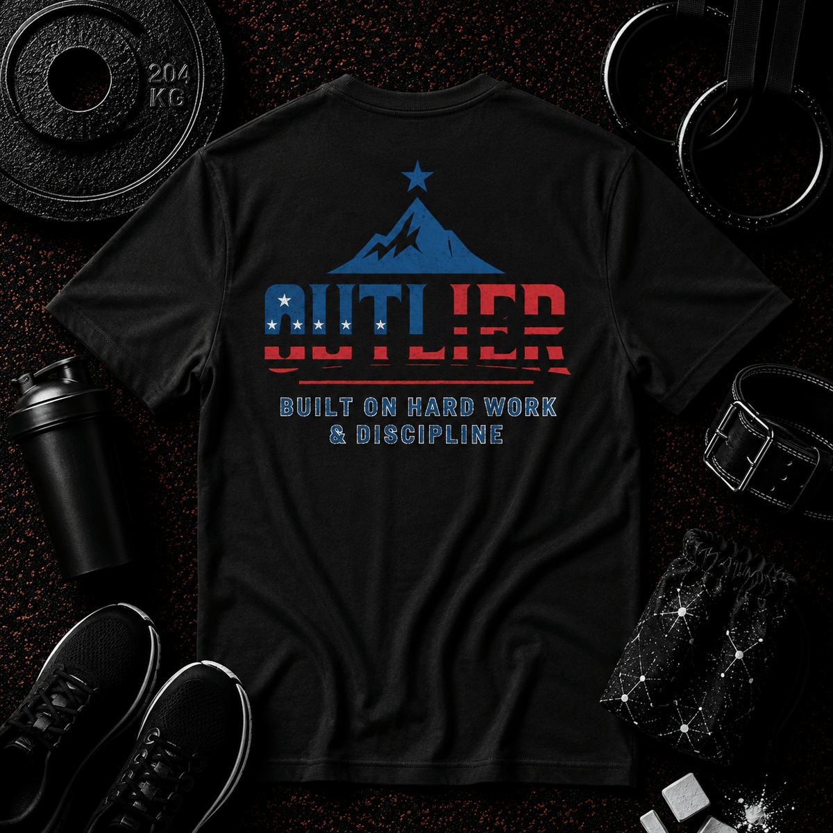 PATRIOTIC OUTLIER 4TH OF JULY EDITION - Discipline Over Motivation 24/7