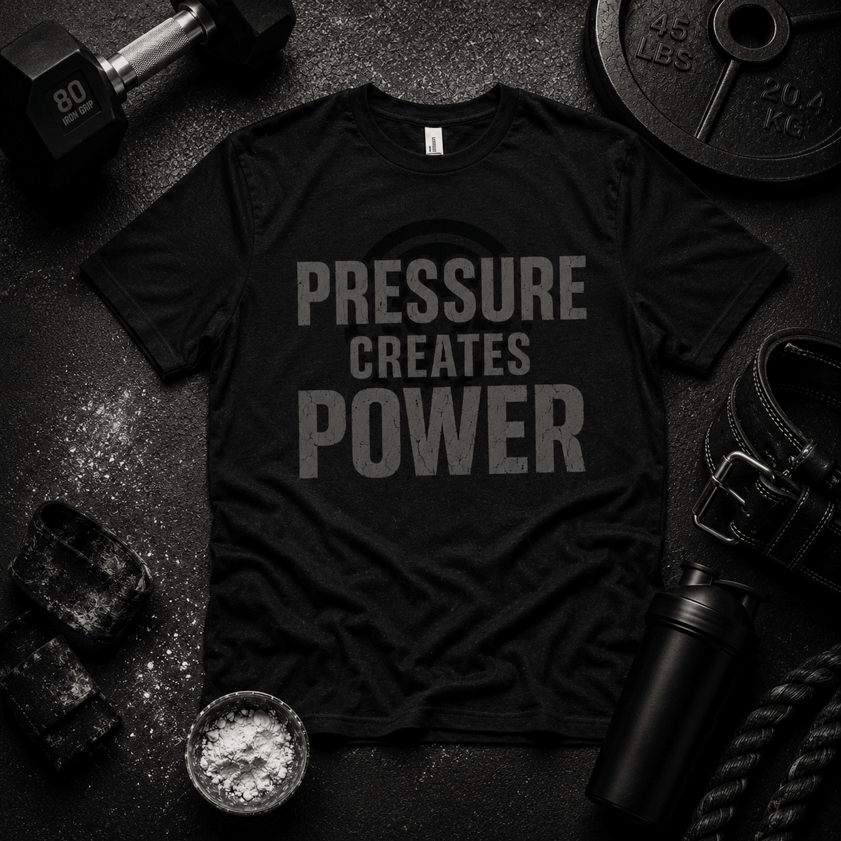 Pressure Mindset T Shirt - Discipline Over Motivation 24/7