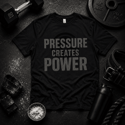 Pressure Mindset T Shirt - Discipline Over Motivation 24/7
