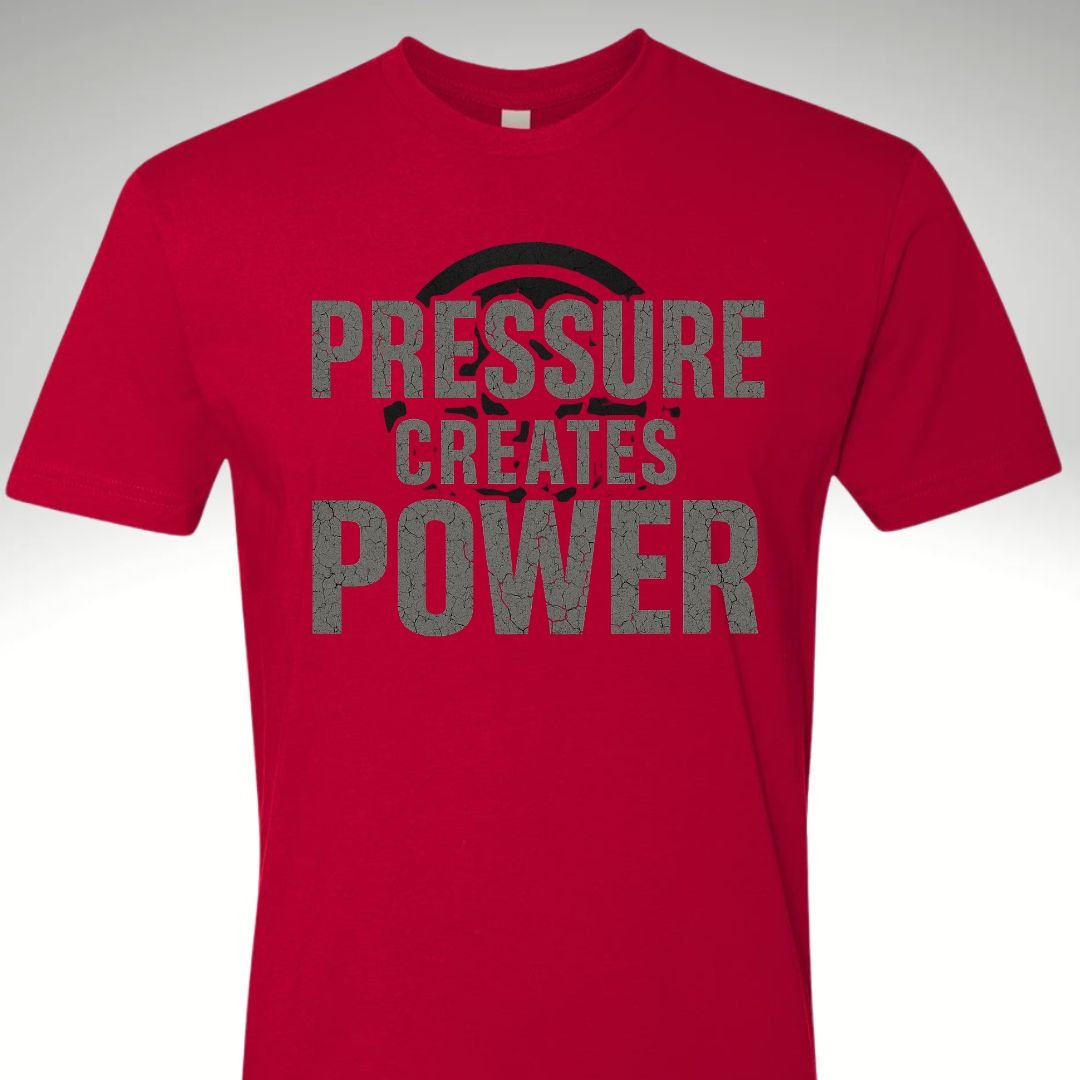 Pressure Mindset T Shirt - Discipline Over Motivation 24/7