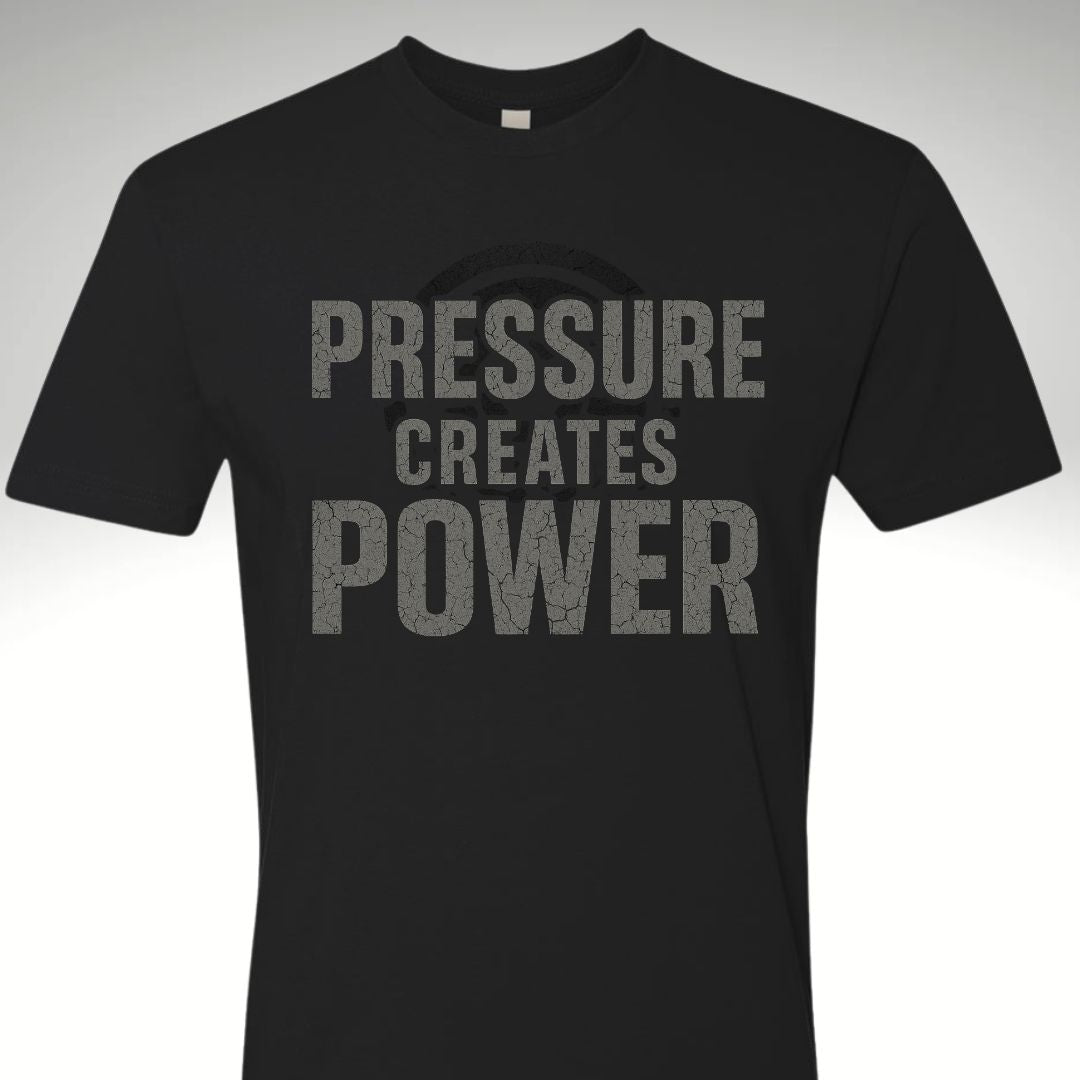 Pressure Mindset T Shirt - Discipline Over Motivation 24/7