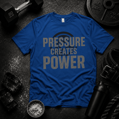 Pressure Mindset T Shirt - Discipline Over Motivation 24/7