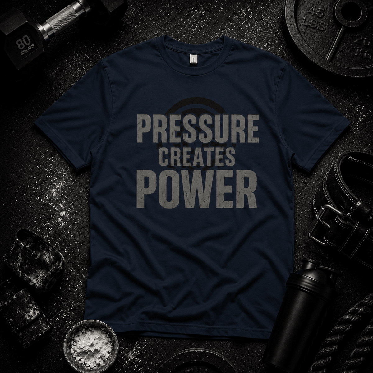 Pressure Mindset T Shirt - Discipline Over Motivation 24/7