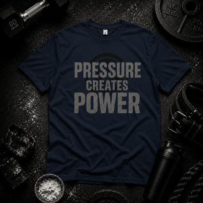 Pressure Mindset T Shirt - Discipline Over Motivation 24/7