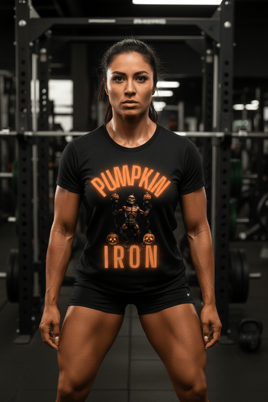 PUMPKIN IRON — SHREDDED SKELETON EDITION - Discipline Over Motivation 24/7