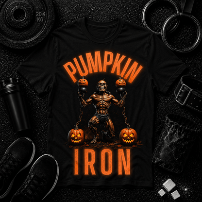 PUMPKIN IRON — SHREDDED SKELETON EDITION - Discipline Over Motivation 24/7