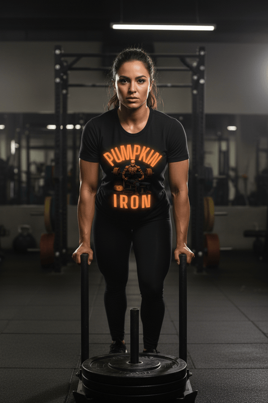 PUMPKIN IRON — SHREDDED SKELETON x HEADLESS HORSEMAN - Discipline Over Motivation 24/7