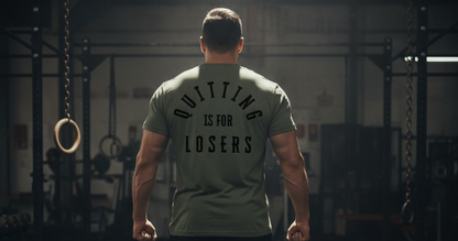 Quitting Is For Losers – Branded Lifestyle Mockup