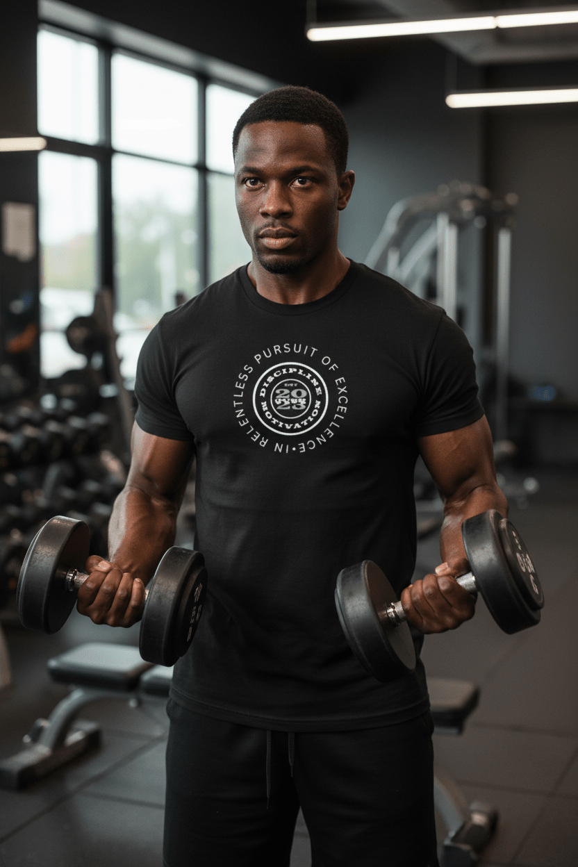 RELENTLESS PURSUIT OF EXCELLENCE — PERSONAL LOGO - Discipline Over Motivation 24/7