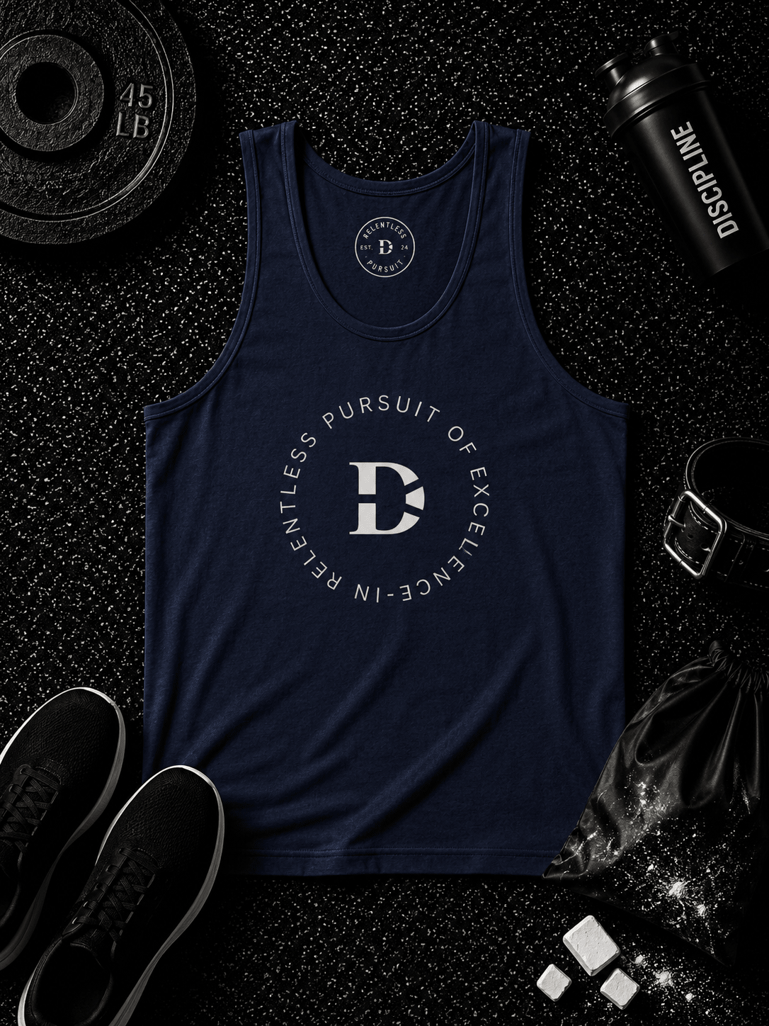 Relentless Pursuit Tank - Discipline Over Motivation 24/7