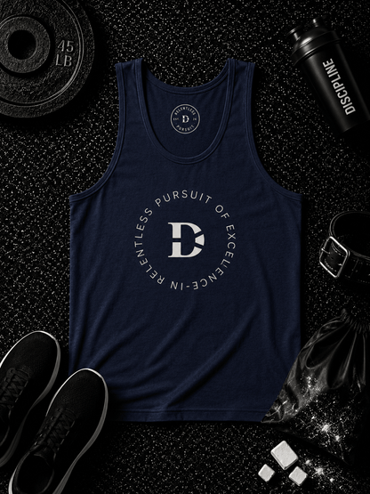 Relentless Pursuit Tank - Discipline Over Motivation 24/7