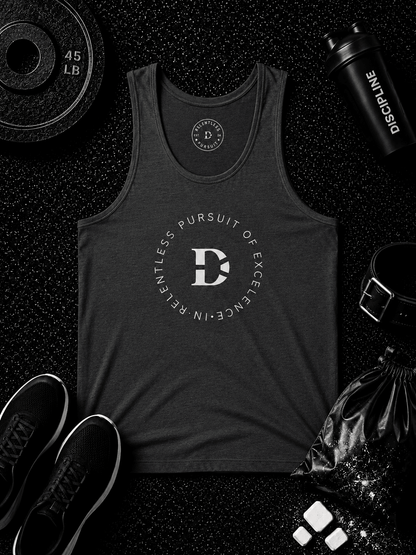 Relentless Pursuit Tank - Discipline Over Motivation 24/7