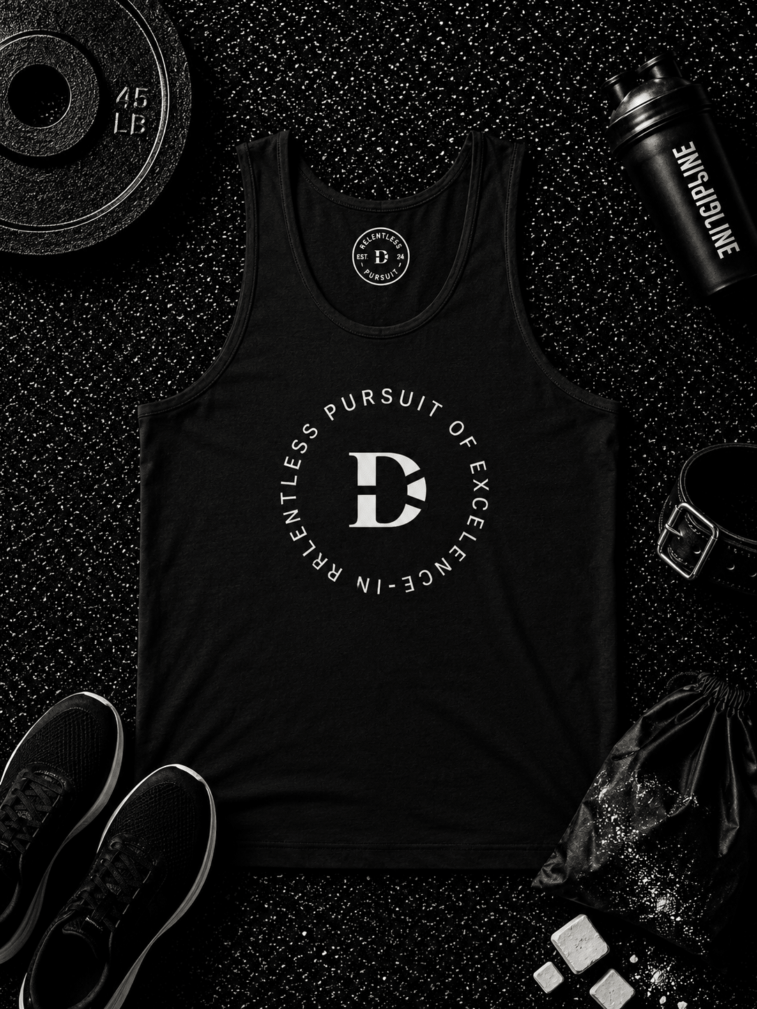 Relentless Pursuit Tank - Discipline Over Motivation 24/7