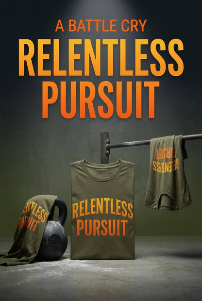 Relentless Pursuit Tee - Discipline Over Motivation 24/7