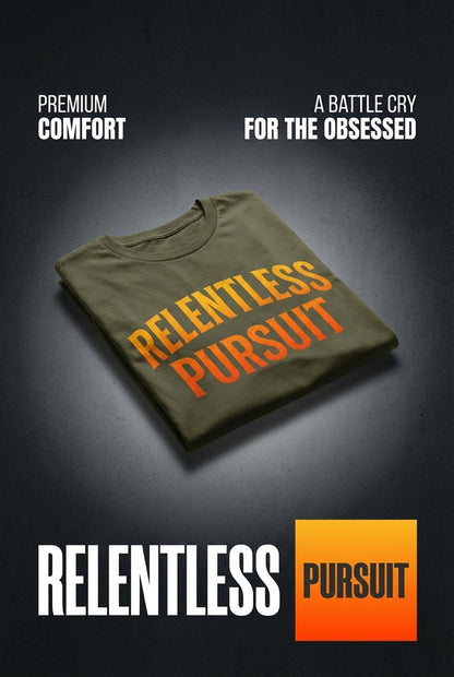 Relentless Pursuit Tee - Discipline Over Motivation 24/7