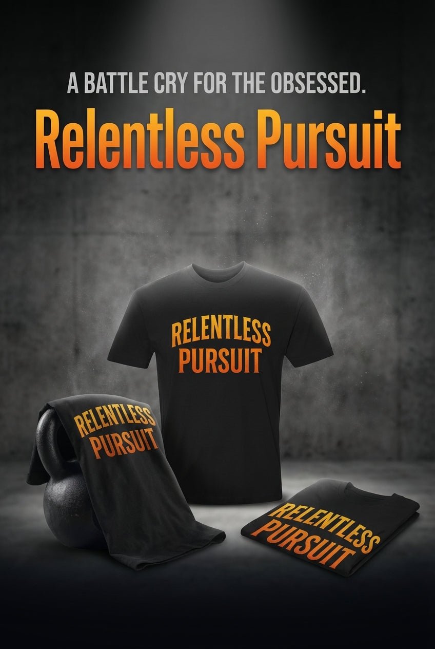 Relentless Pursuit Tee - Discipline Over Motivation 24/7