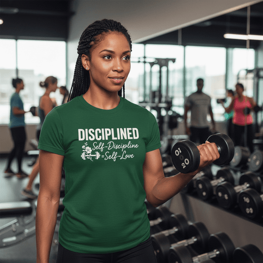 Self - Discipline = Self - Love Tee - Discipline Over Motivation 24/7