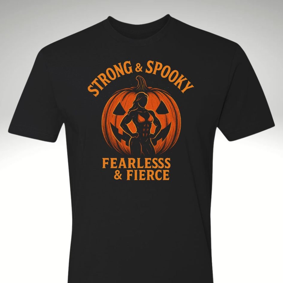 🎃 Strong & Spooky | Limited Halloween Drop - Discipline Over Motivation 24/7