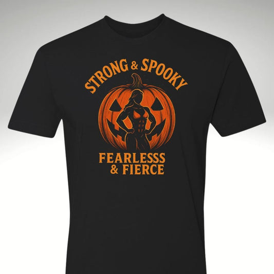 🎃 Strong & Spooky | Limited Halloween Drop - Discipline Over Motivation 24/7