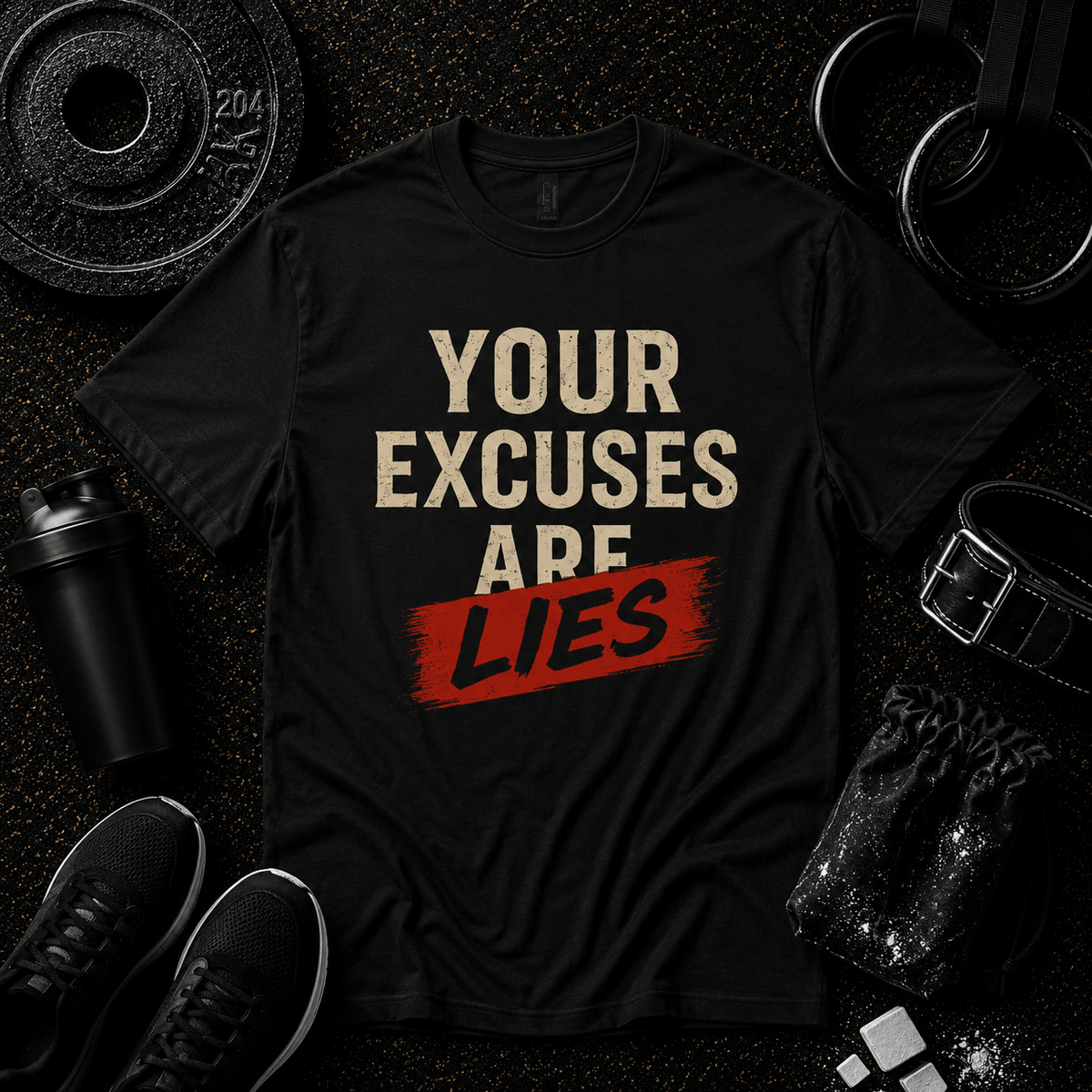 THE BOLD RED LIES (CORE EDITION) - Discipline Over Motivation 24/7