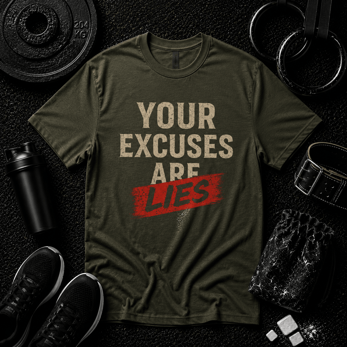 THE BOLD RED LIES (CORE EDITION) - Discipline Over Motivation 24/7