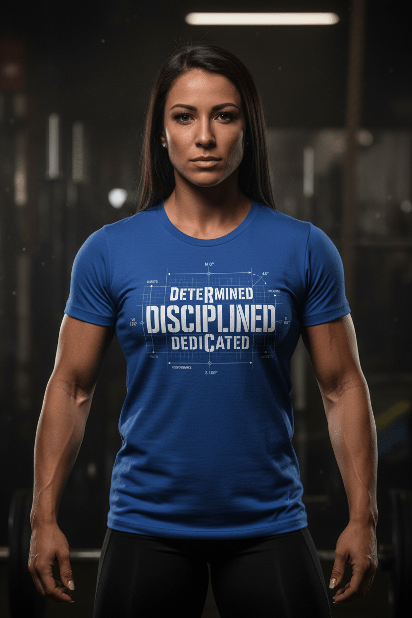 THE DISCIPLINE EQUATION™ Premium Tee - Discipline Over Motivation 24/7