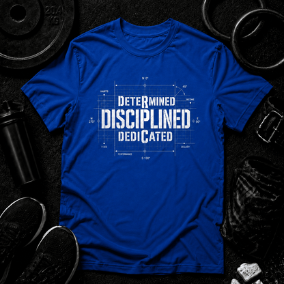 The Discipline Equation Premium Tee - Discipline Over Motivation 24/7
