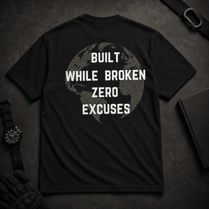 The Founder’s Edition Discipline Over Motivation 24/7 tee - Discipline Over Motivation 24/7