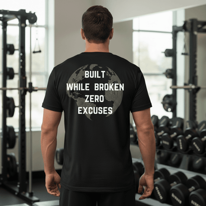 The Founder’s Edition Discipline Over Motivation 24/7 tee - Discipline Over Motivation 24/7