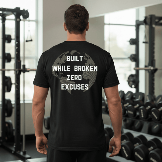The Founder’s Edition Discipline Over Motivation 24/7 tee - Discipline Over Motivation 24/7