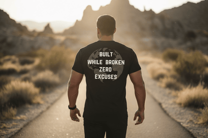 The Founder’s Edition Discipline Over Motivation 24/7 tee - Discipline Over Motivation 24/7