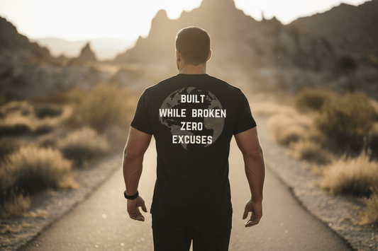 The Founder’s Edition Discipline Over Motivation 24/7 tee - Discipline Over Motivation 24/7