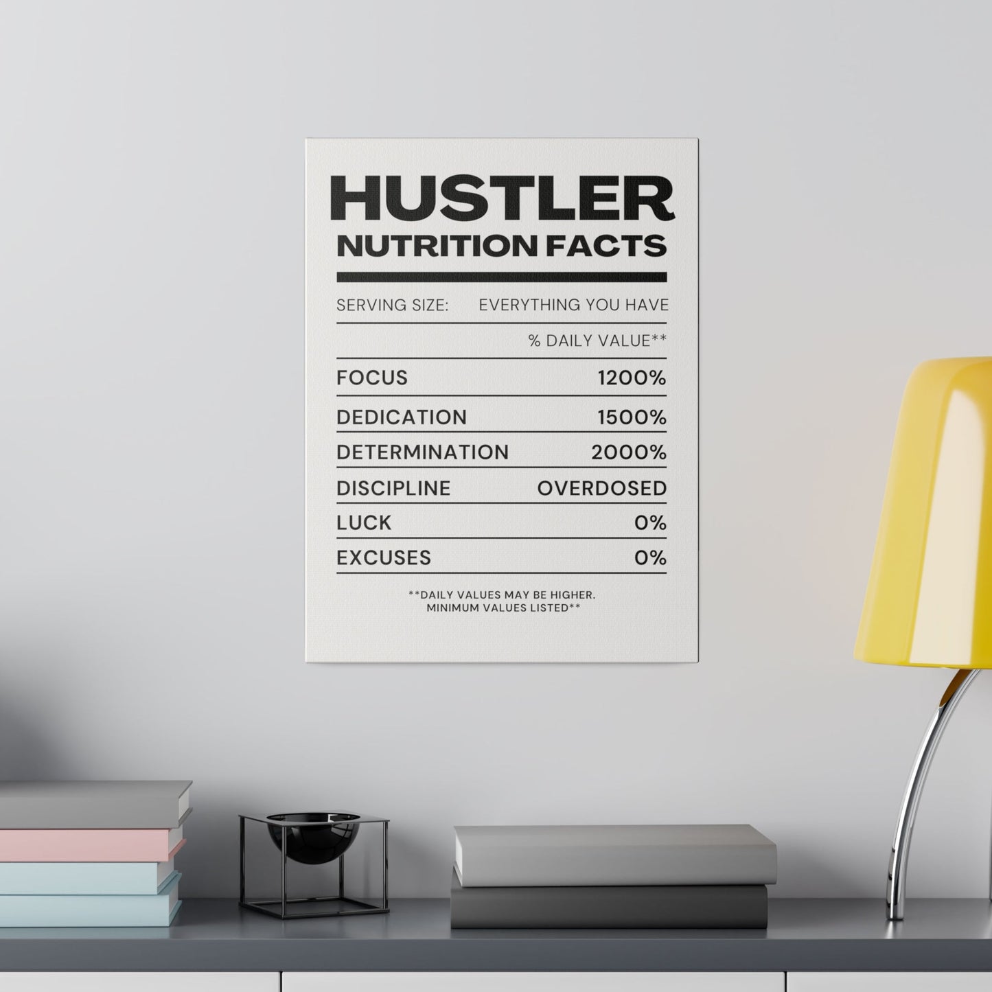 The Hustler Canvas - Discipline Over Motivation 247