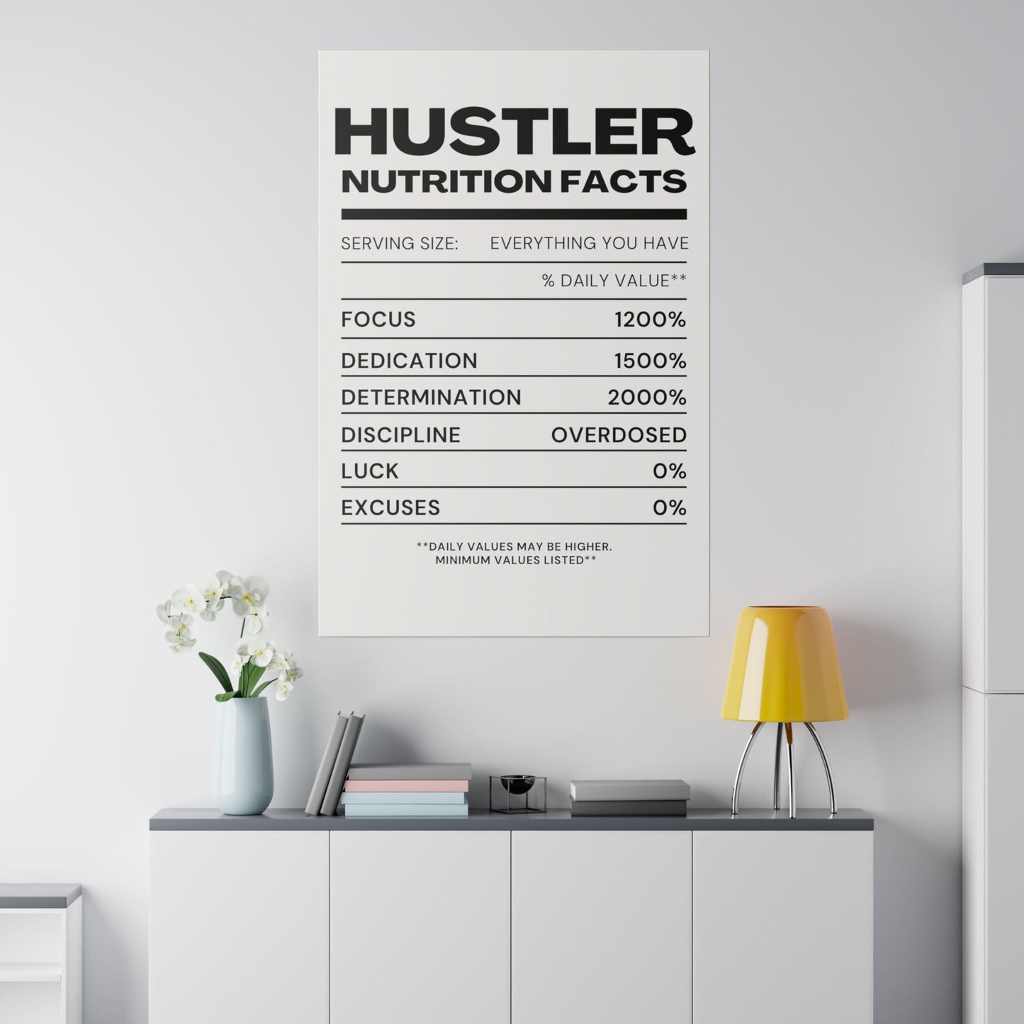 The Hustler Canvas - Discipline Over Motivation 247