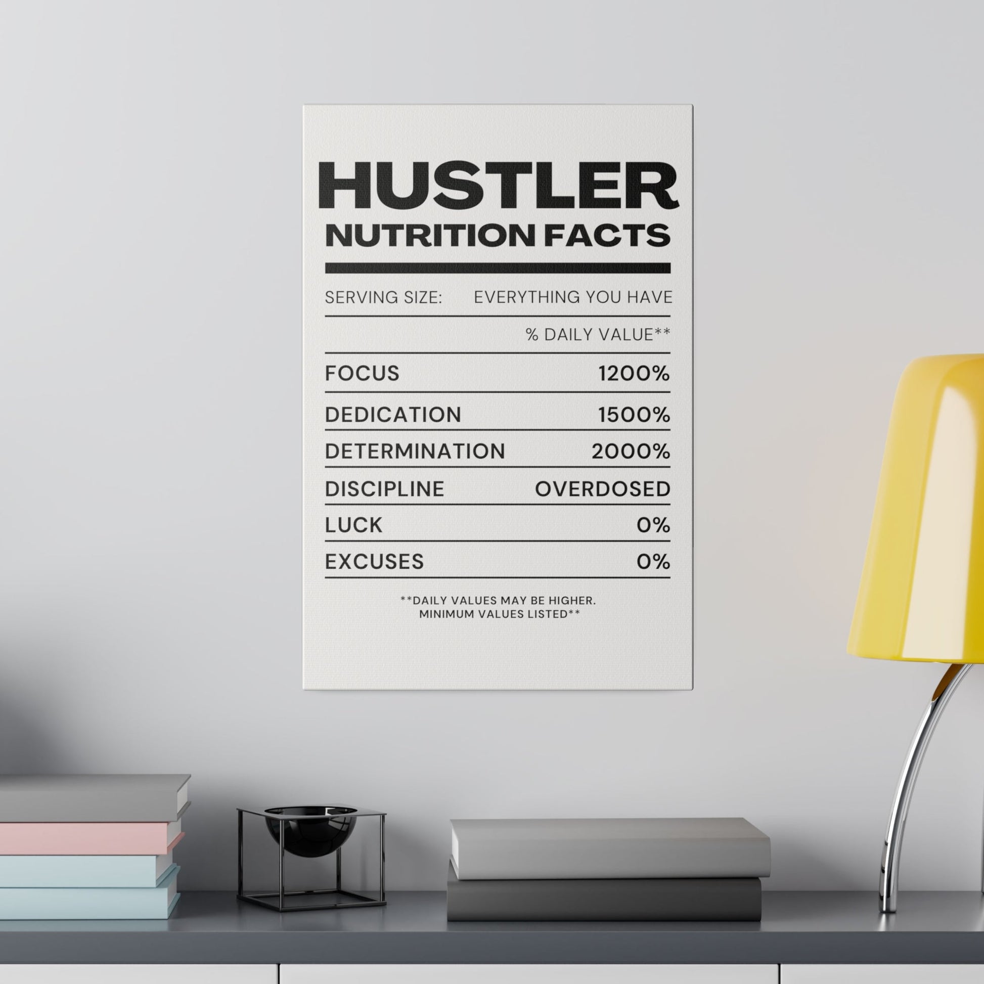 The Hustler Canvas - Discipline Over Motivation 247