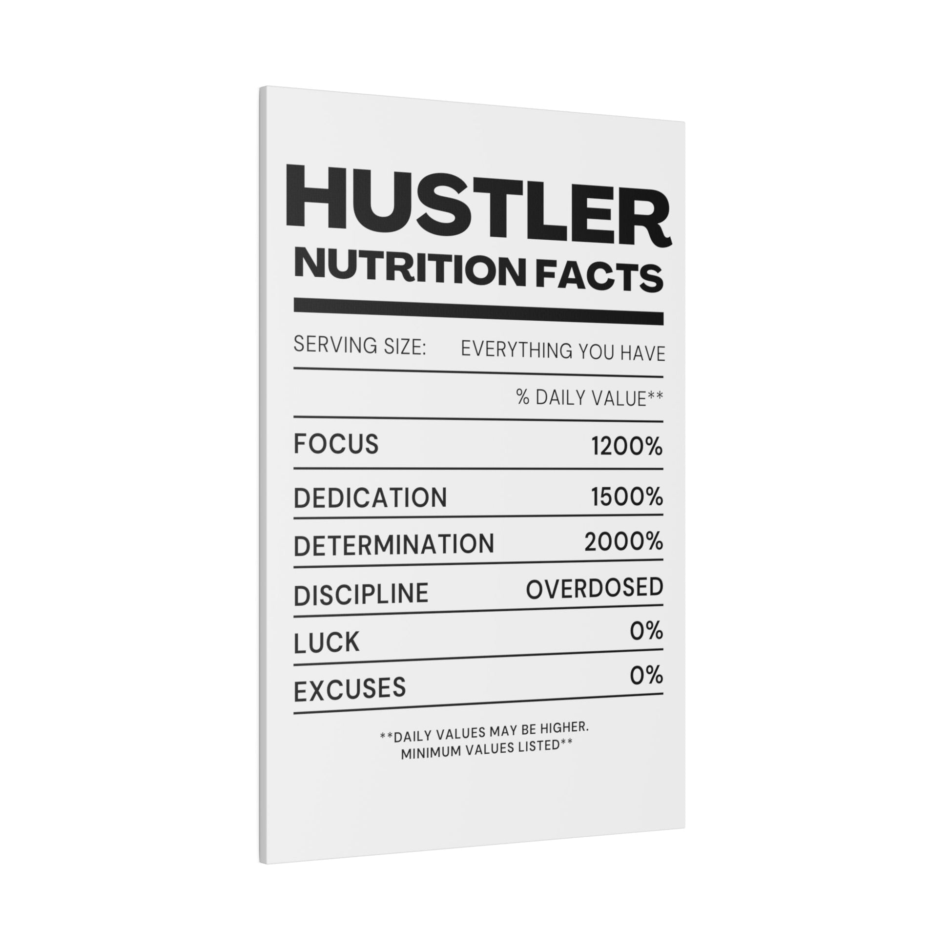 The Hustler Canvas - Discipline Over Motivation 247