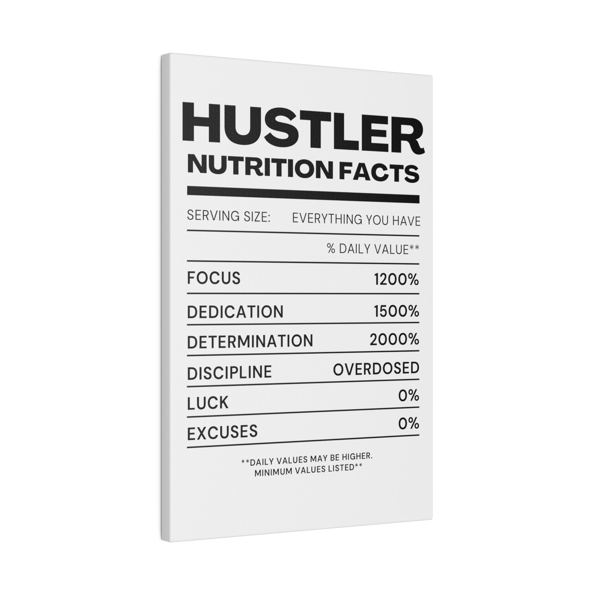 The Hustler Canvas - Discipline Over Motivation 247