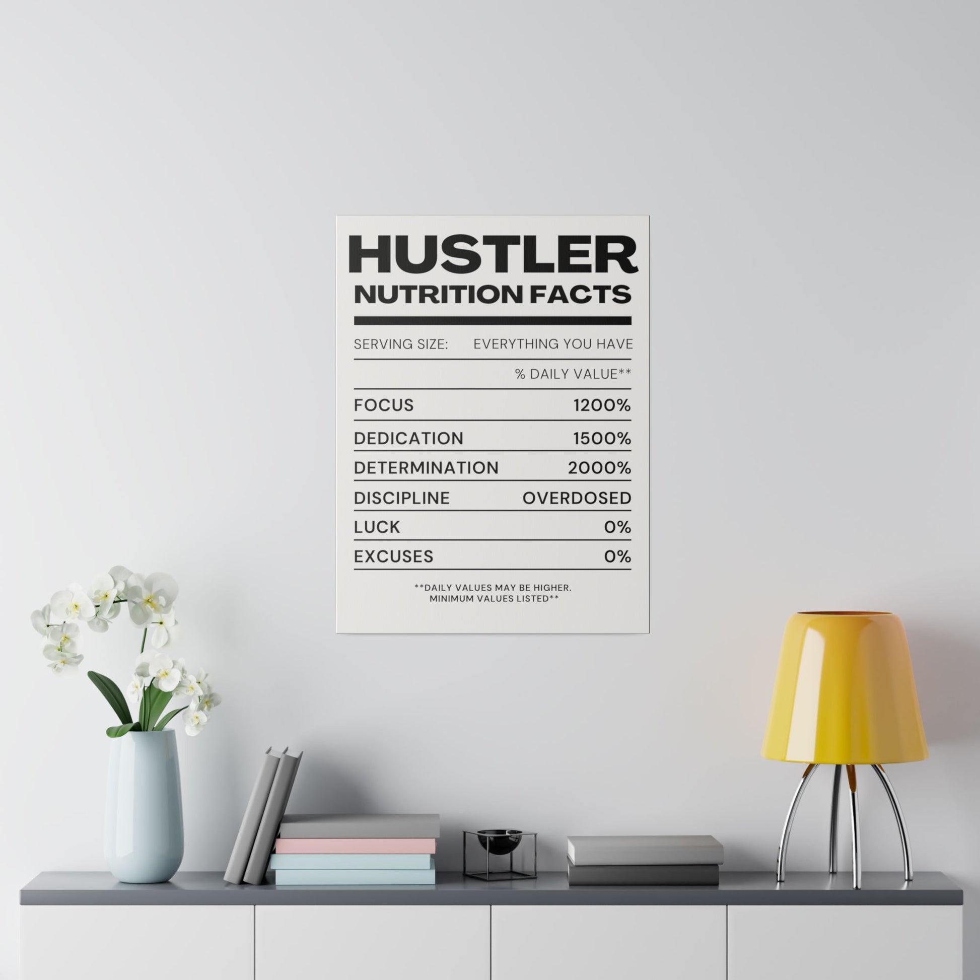 The Hustler Canvas - Discipline Over Motivation 247