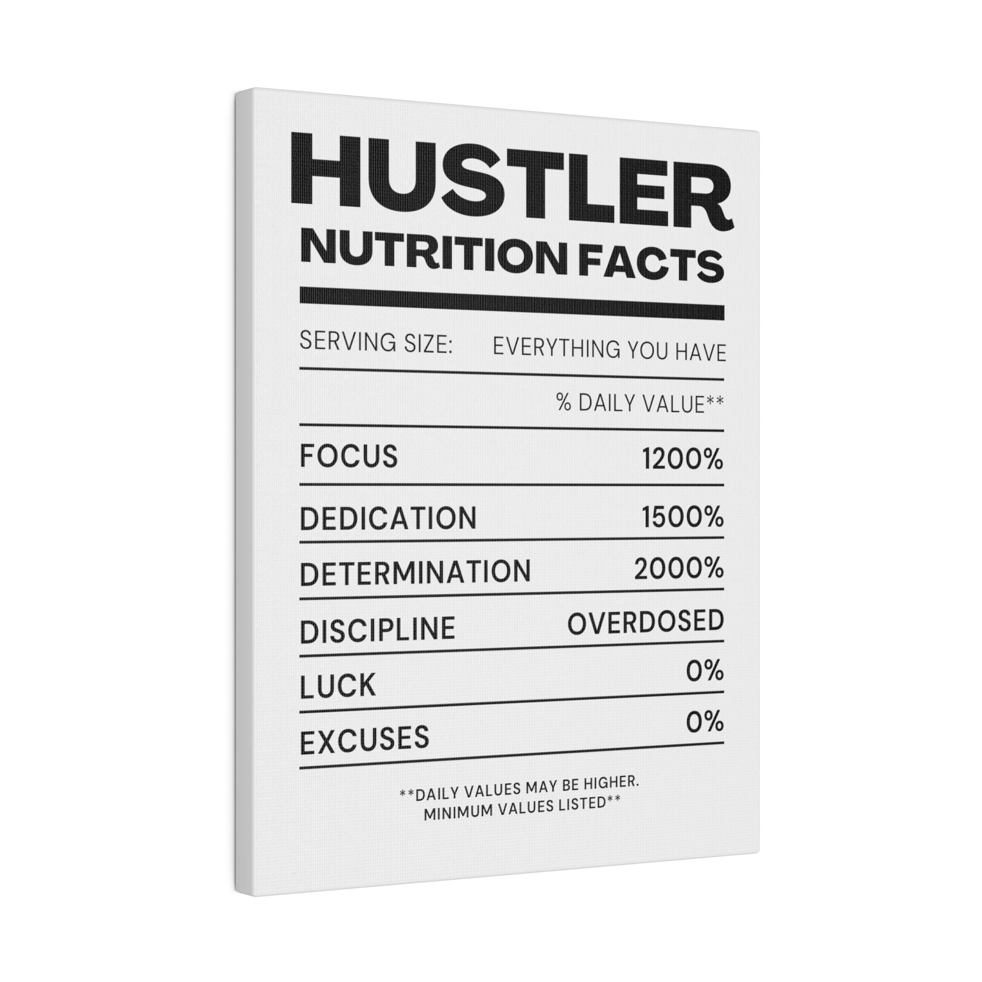 The Hustler Canvas - Discipline Over Motivation 247