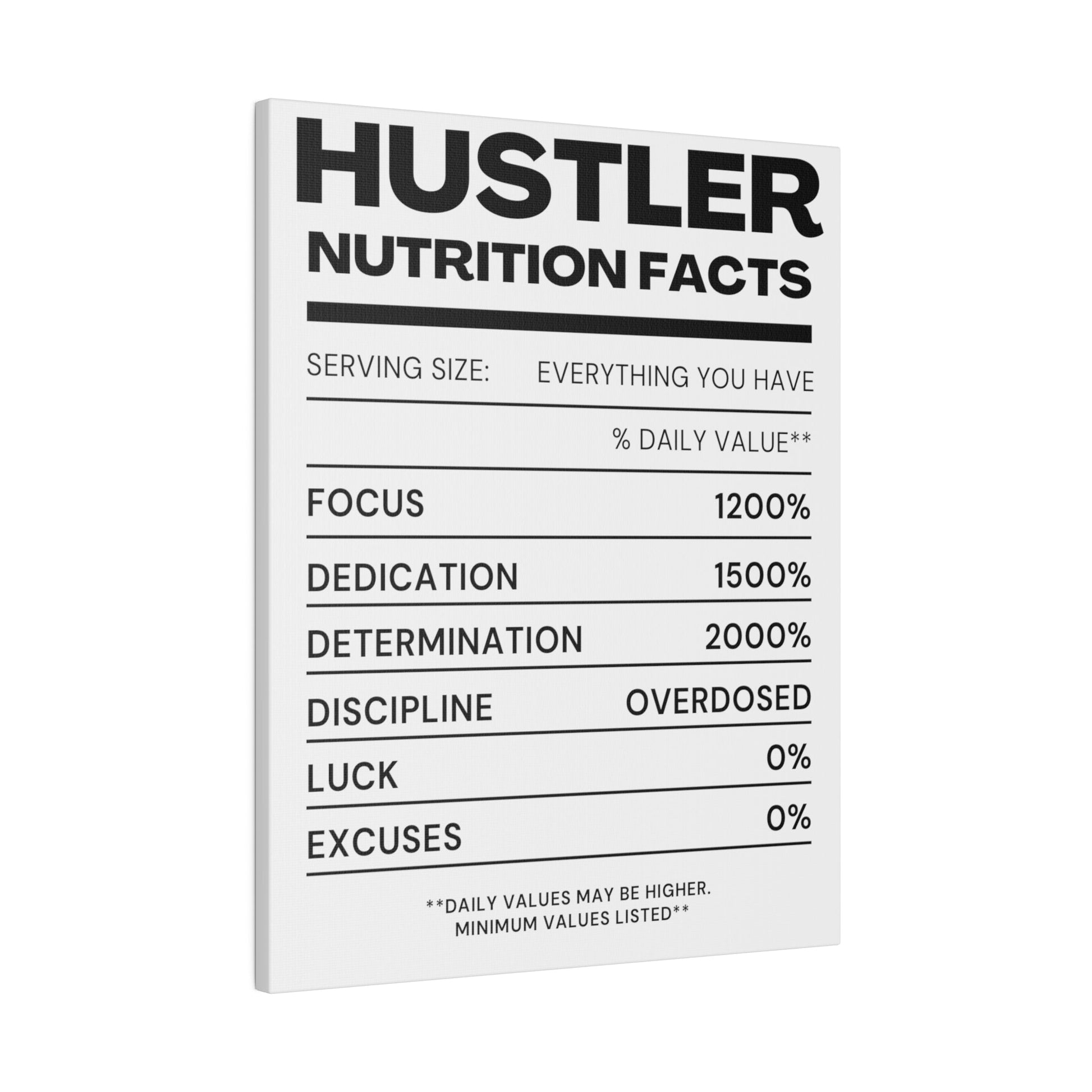 The Hustler Canvas - Discipline Over Motivation 247