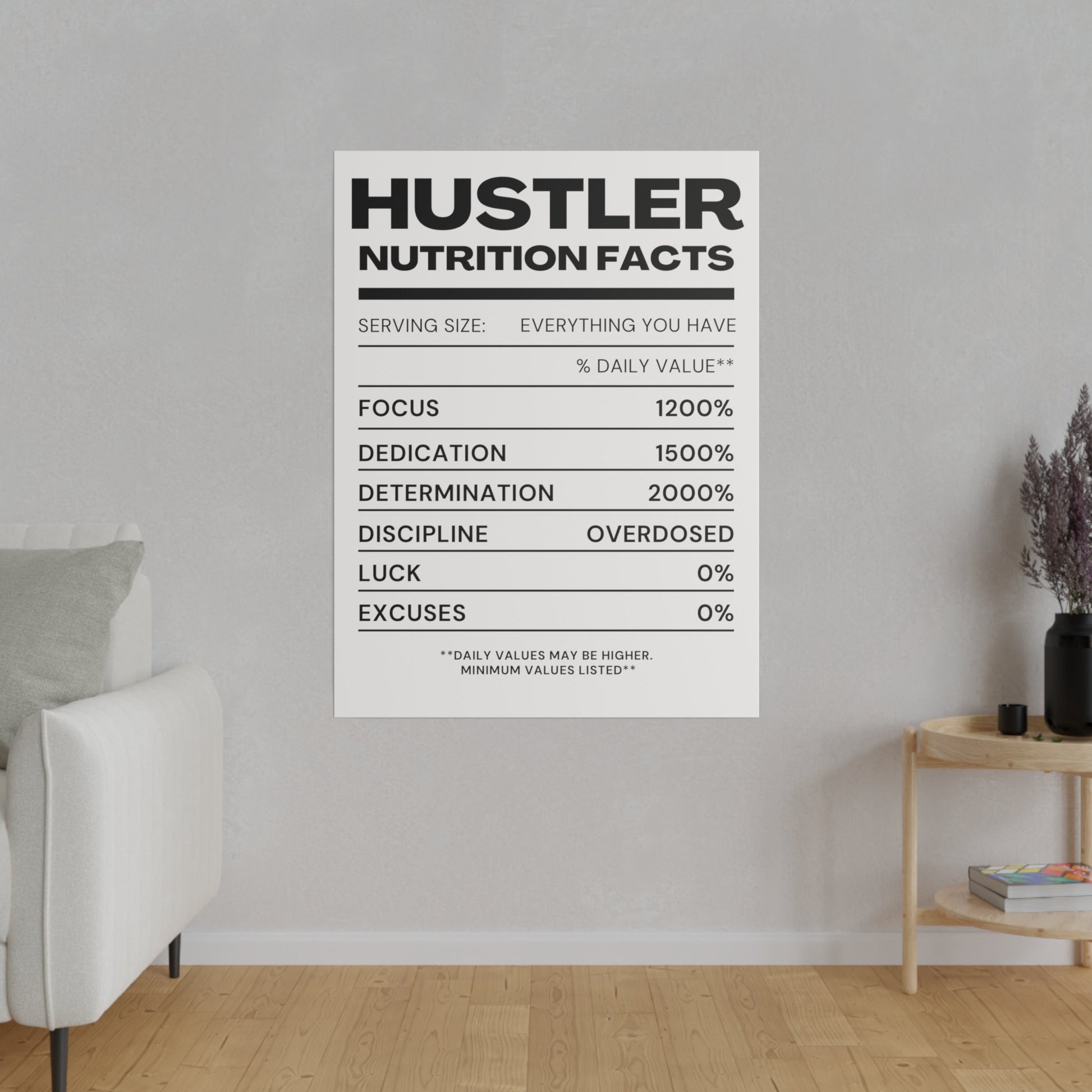 The Hustler Canvas - Discipline Over Motivation 247