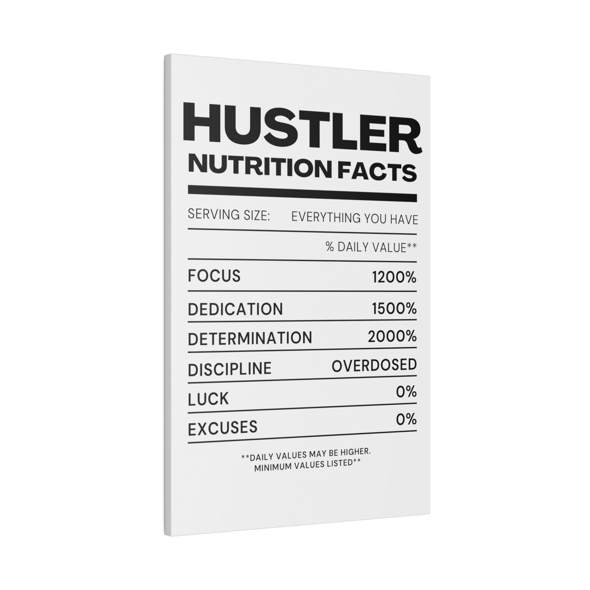 The Hustler Canvas - Discipline Over Motivation 247