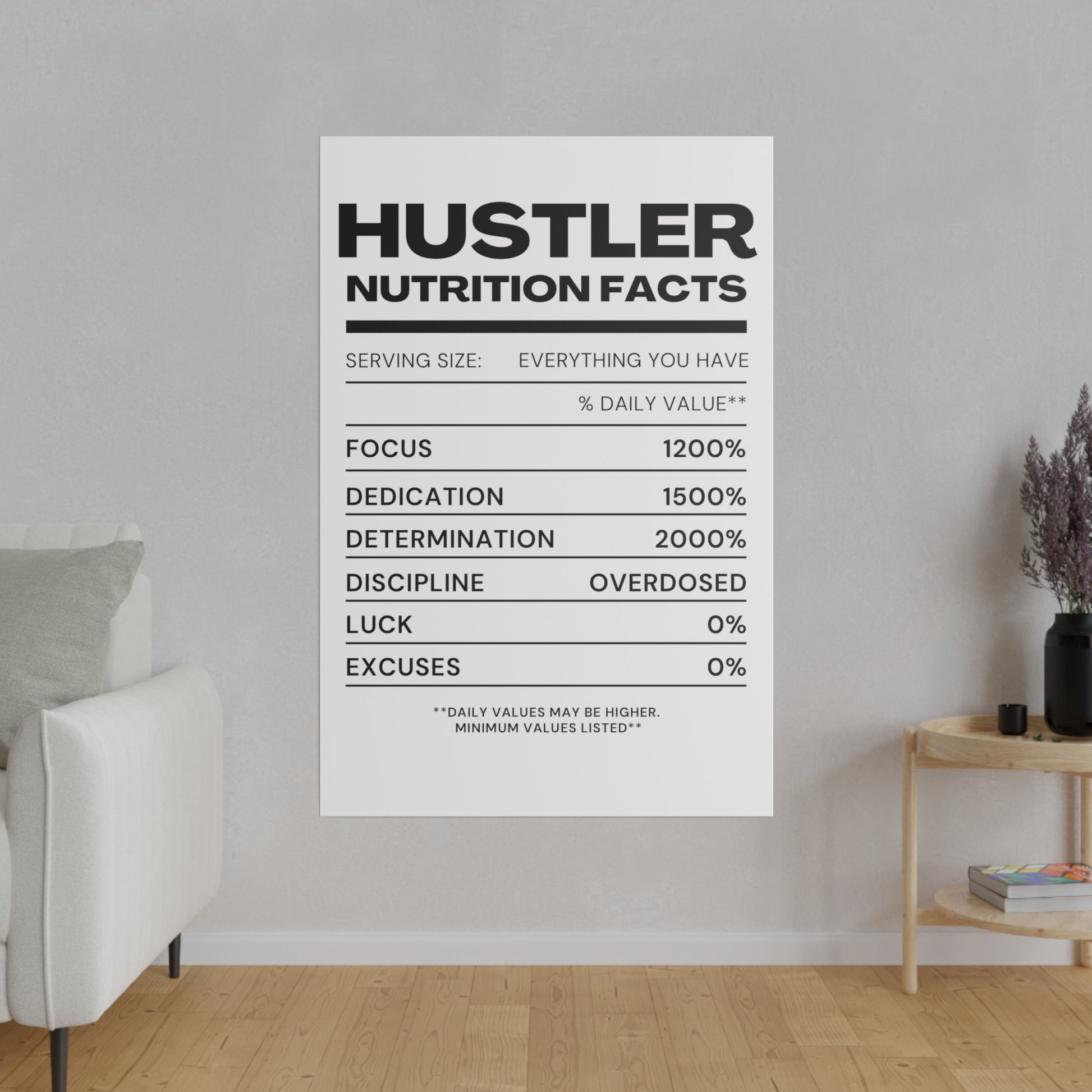 The Hustler Canvas - Discipline Over Motivation 247