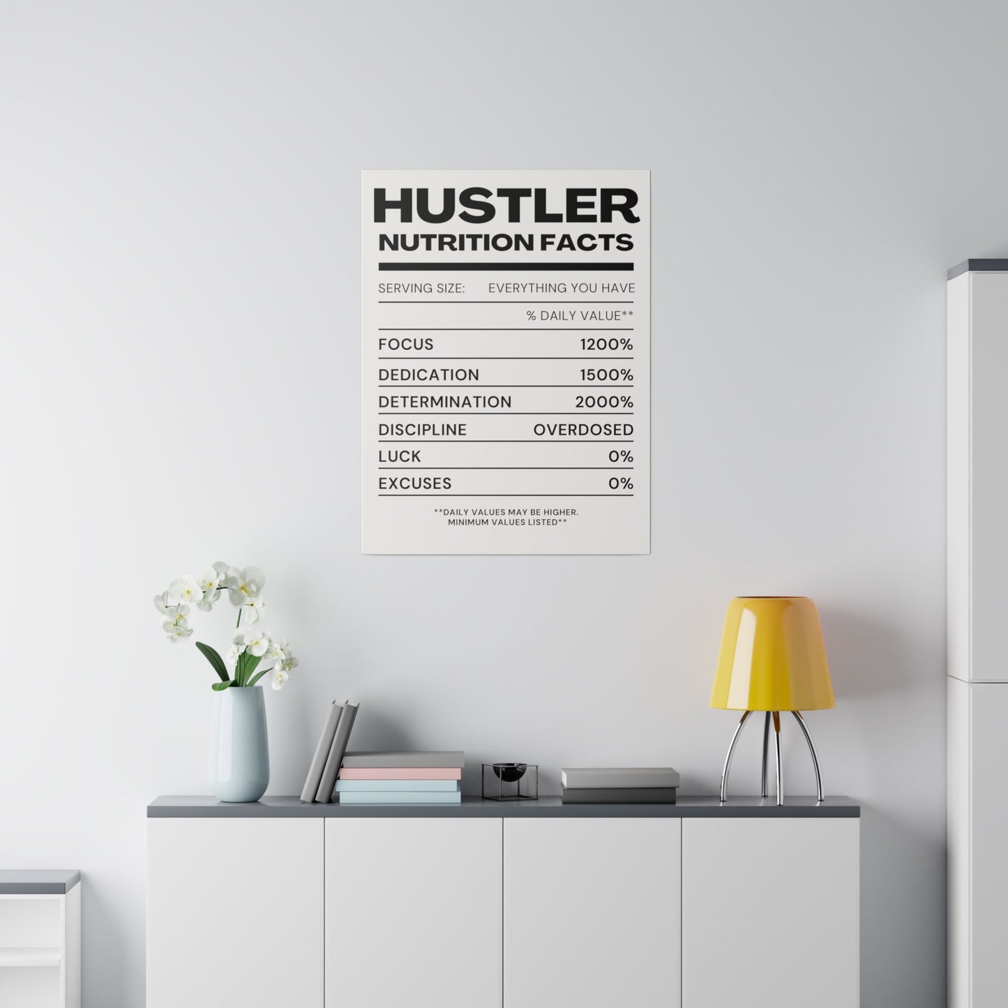 The Hustler Canvas - Discipline Over Motivation 247