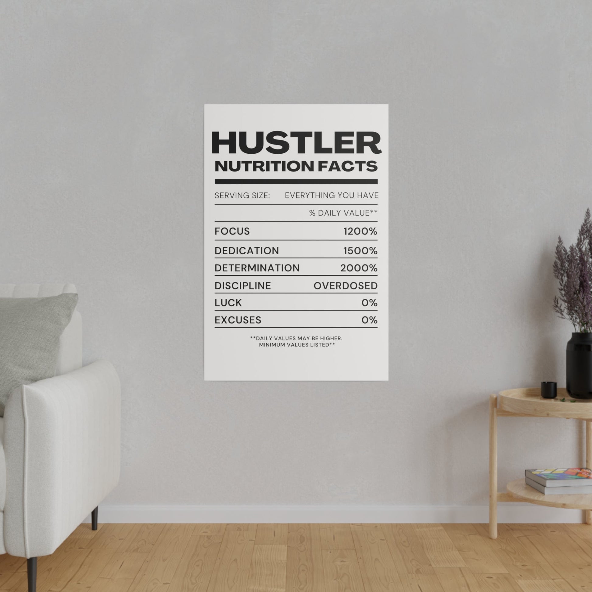 The Hustler Canvas - Discipline Over Motivation 247