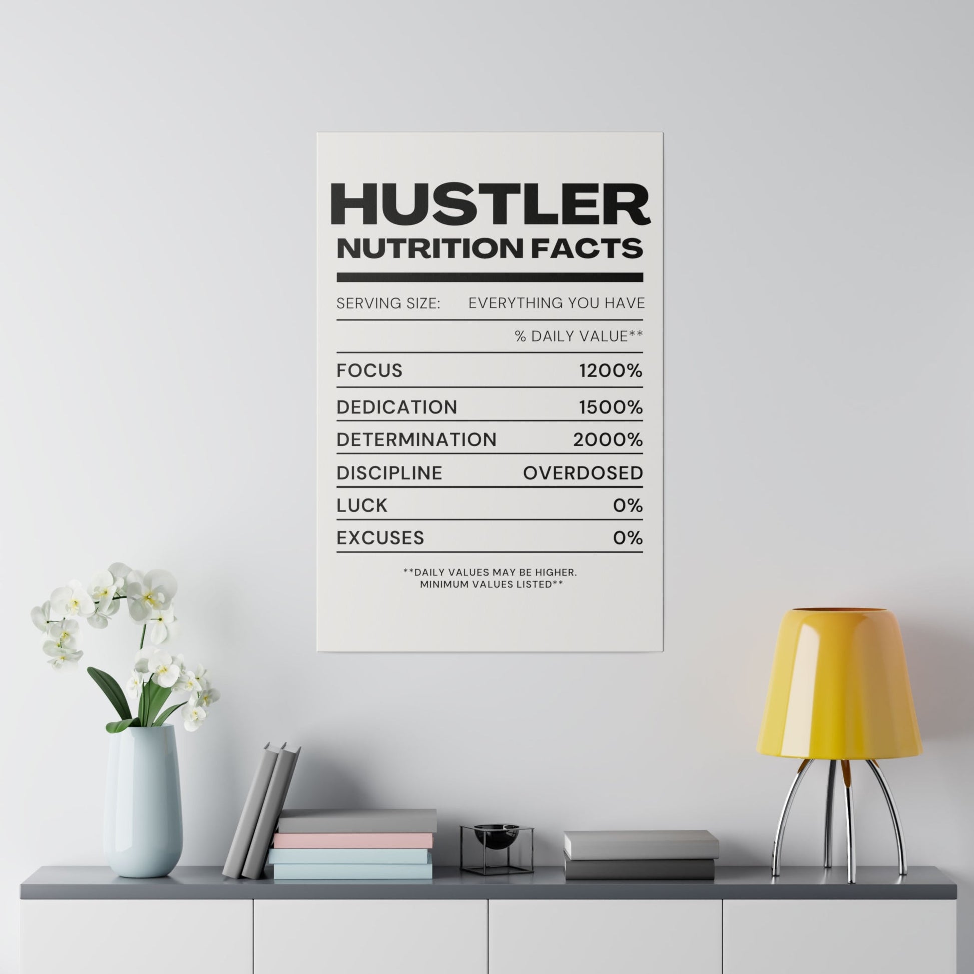 The Hustler Canvas - Discipline Over Motivation 247