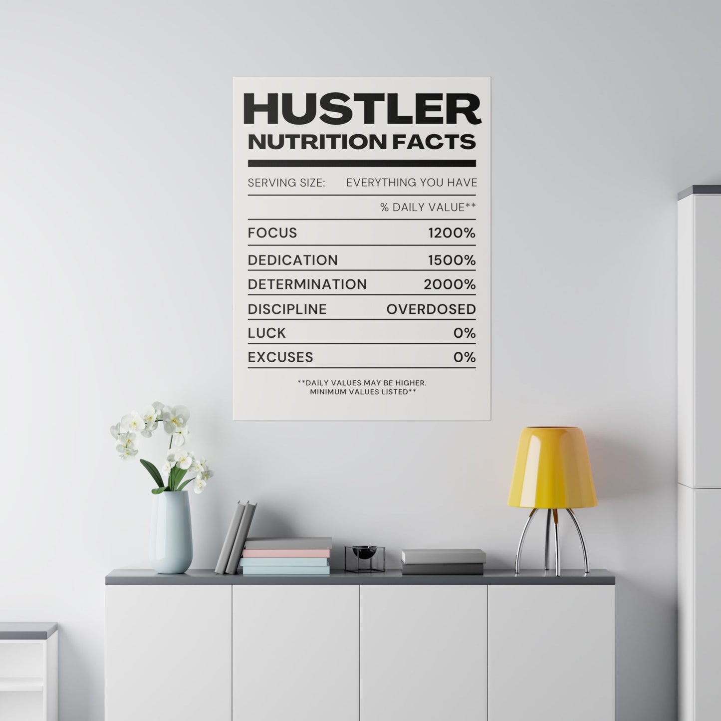 The Hustler Canvas - Discipline Over Motivation 247